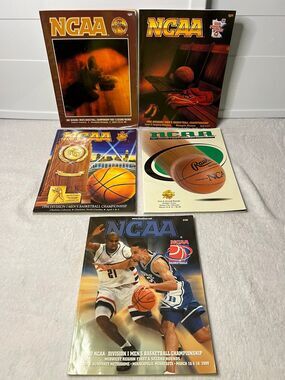 LOT OF 5 1991 1992 1994 1997 2000 NCAA Programs March Madness Basketball